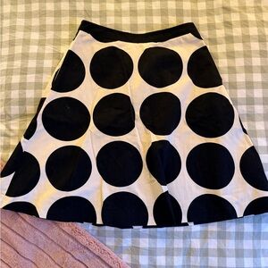Boden Polka Dot Skirt